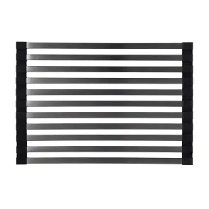 Сушарка на кухонну мийку Lidz Acsis LA14 Black, плоска основа, для посуду 430х300 мм LDACSLA14BLM49768 №3