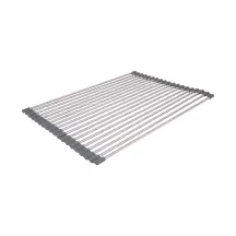 Сушарка на кухонну мийку Lidz Acsis LA01 Gray, кругла основа, для посуду 440х320 мм LDACSLA01GRA49779