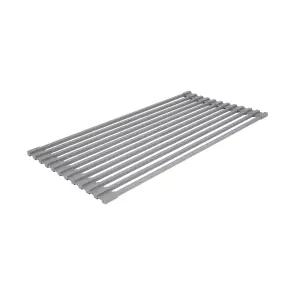 Сушилка на кухонную мойку Lidz Acsis LA03 Gray, квадратная основа, для посуды 430х216 мм LDACSLA03GRA49761 №1
