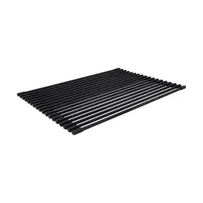 Сушилка на кухонную мойку Lidz Acsis LA06 Black, квадратное основание, для посуды 430х300 мм LDACSLA06BLM49764 №1