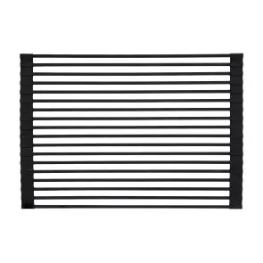 Сушилка на кухонную мойку Lidz Acsis LA06 Black, квадратное основание, для посуды 430х300 мм LDACSLA06BLM49764 №3
