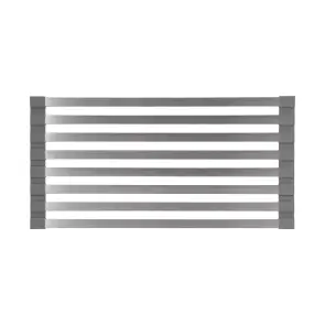 Сушарка на кухонну мийку Lidz Acsis LA11 Gray, плоска основа, для посуду 430х218 мм LDACSLA11GRA49765 №3