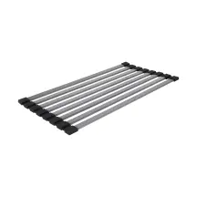 Сушарка на кухонну мийку Lidz Acsis LA12 Black, плоска основа, для посуду 430х218 мм LDACSLA12BLM49766