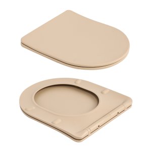 Унітаз підвісний Robin Ultra Quiet 490×365×325 мм, Beige, з сидінням Slim Duroplast / Soft-close / Quick Release QT13332381АSSB Qtap №8