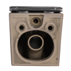 Унітаз підвісний Tern Ultra Quiet 490×365×325 мм, Stone Grey, з сидінням Slim Duroplast / Soft-close / Quick Release QT17332303ASSG Qtap №7