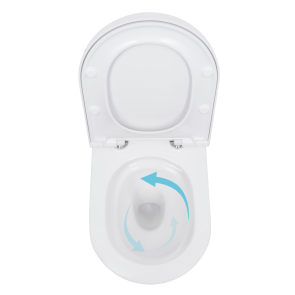 Унітаз підвісний Qtap Scorpio ML Ultra Quiet 520x365x365 мм, з сидінням Soft-close MagLock, White QTSCOML26W49624 №6