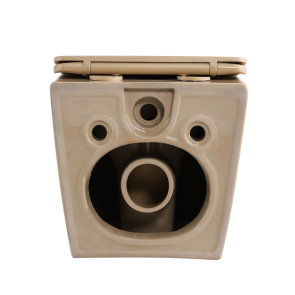 Унітаз підвісний Qtap Robin Ultra Quiet 520×365×340 мм, Beige, з сидінням Slim Duroplast / Soft-close / Quick Release QTROB26SB48997 №7