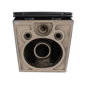 Унитаз подвесной Qtap Robin Ultra Quiet 520×365×340 мм, Anthracite, с сиденьем Slim Duroplast / Soft-close / Quick Release QTROB26AN48995 №7