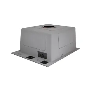 Мийка для кухні інтегрована Lidz Handmade H4050B Brushed Black PVD 3,0/1,0 мм LDH4050BRUBLM49439 №5