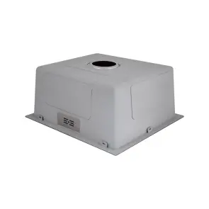 Мийка для кухні інтегрована під стільницю Lidz Handmade H4843 Brushed Steel 3,0/1,0 мм LDH4843BRU49441 №5