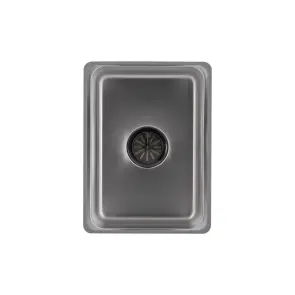 Мийка для кухні інтегрована Lidz Handmade H6845H Decor Honeycomb 3,0/1,0 мм LDH6845HDEC49444 №9