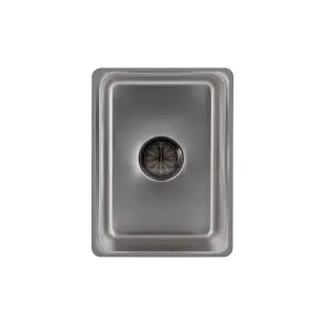 Мийка для кухні інтегрована Lidz Handmade H6845 Brushed Steel 3,0/1,0 мм LDH6845BRU49455 №9