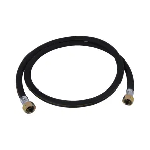 Шланг для газу чорний Thermo Alliance Standart 1/2" ВВ 50 см SD91G50 №1