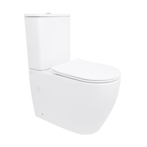 Унітаз підлоговий Qtap Evia Ultra Quiet 630×350×795 мм з сидінням Soft-close, White QTEVI27W49258 №1