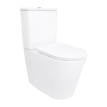Напольный унитаз Qtap Arvin Ultra Quiet 630×350×795 мм с сиденьем Soft-close, White QTARV27W49259