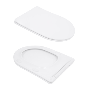 Напольный унитаз Qtap Arvin Ultra Quiet 630×350×795 мм с сиденьем Soft-close, White QTARV27W49259 №8