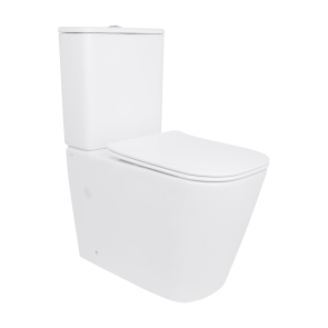 Унітаз підлоговий Qtap Stork Ultra Quiet 630×350×805 мм із сидінням Soft-close, White QTSTO27W49260 №1