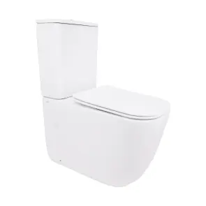Унітаз підлоговий Qtap Aquarius Ultra Quiet 620×355×790 мм з сидінням Soft-close, White QTAQAW27W49262 №1