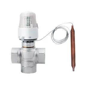 Кран змішувальний триходовий Thermo Alliance Standart 1" М30х1,5 з термоголовкою SF362W25 №3