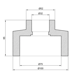 Муфта PPR Thermo Alliance 75х32 №2