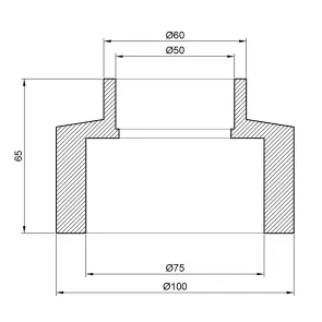 Муфта PPR Thermo Alliance 75х50 №2