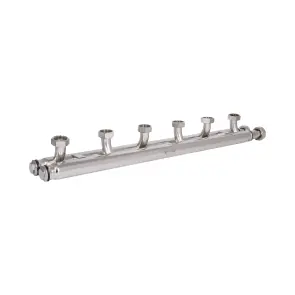 Коллектор распределительный Thermo Alliance Forte Quick System для 3 насосных групп 1 1/4"x1, нерж.. сталь SUS 304 TAF-QSK3 №1