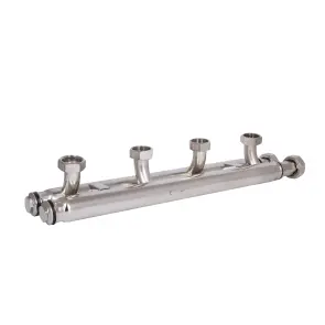 Колектор розподільчий Thermo Alliance Forte Quick System для 2 насосних груп 1 1/4"x1, нерж.. сталь SUS 304 TAF-QSK2 №1