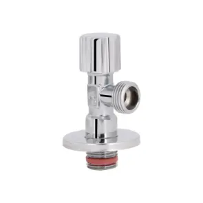 Кран кутовий Thermo Alliance Forte 1/2"ЗЗ, хром TAF341W1515 №3