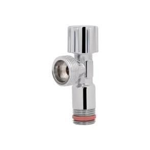 Кран угловой Thermo Alliance Forte 1/2"С×3/4"С, хром TAF341W1520 №1