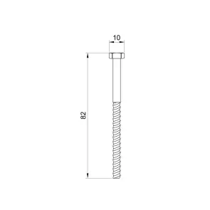 Крепление для унитаза Thermo Alliance Standart из нерж. стали S2 6x80 мм SD103S2 SD103S2SS №2