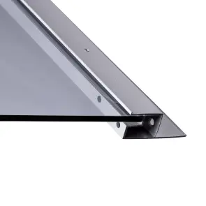 Душевой бокс Lidz Tani SB100x100.SAT.LOW.GR, стекло тонированное 4 мм №15