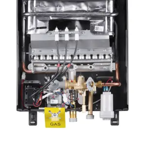 Колонка газова димохідна Thermo Alliance JSD20-10CR BLACK 10 л №9