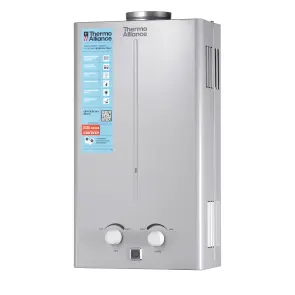 Колонка газова димохідна Thermo AllianceJSD20-10CR SILVER 10 л №4