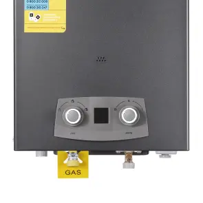 Колонка газова димохідна Thermo Alliance JSD20-10NQB BLACK 10 л EURO+ №7