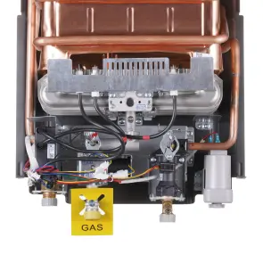 Колонка газова димохідна Thermo Alliance JSD20-10NQB BLACK 10 л EURO+ №9