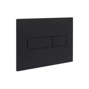Клавіша змиву Qtap Standard 152x236x28 мм, Matt Black, лінійна QTSTD164BLM49473 №3
