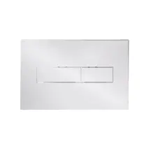 Клавіша змиву Qtap Standard 152x236x28 мм, Chrome, лінійна QTSTD164CRM49472