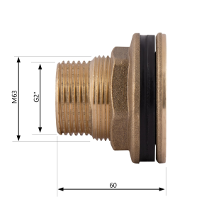 Врезка Thermo Alliance Standart 2" в бак SD40050 №2
