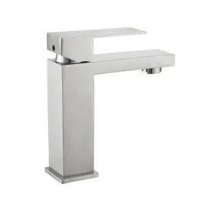 Смеситель для раковины низкий Lidz Helix 001F (k35) LDHEL001FNKS49178 Nickel №3