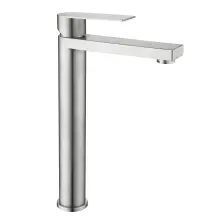 Змішувач для раковини високий Lidz Nexus 001FH (k35) LDNEX001FHNKS49185 Nickel