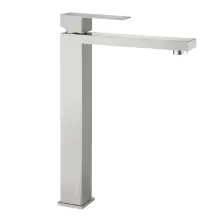 Смеситель для раковины высокий Lidz Helix 001FH (k35) LDHEL001FHNKS49179 Nickel
