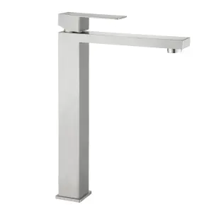 Смеситель для раковины высокий Lidz Helix 001FH (k35) LDHEL001FHNKS49179 Nickel №1