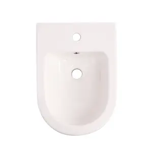 Біде підвісне Qtap Robin 515x370x350 мм, Marble QT13551381GMR №7