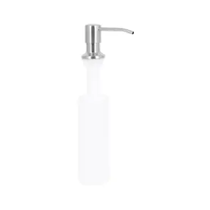 Дозатор для миючого засобу Lidz Acsis LA29 Brushed Steel, круглий LDACSLA29BRU49828 №1