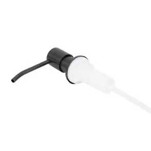Дозатор для миючого засобу Lidz Acsis LA30 Brushed Black PVD, круглий LDACSLA30BLM49827 №3