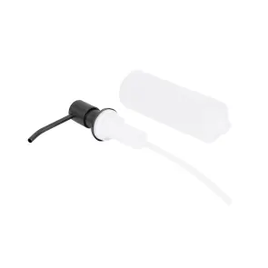 Дозатор для миючого засобу Lidz Acsis LA30 Brushed Black PVD, круглий LDACSLA30BLM49827 №4