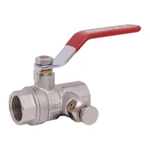 Кран кульовий з краном Маєвського Thermo Alliance Standart 1/2"В SD320W15 №1