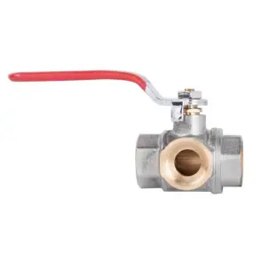 Кран кульовий Thermo Alliance Standart триходовий 1/2"ВВВ SD310W15 №1