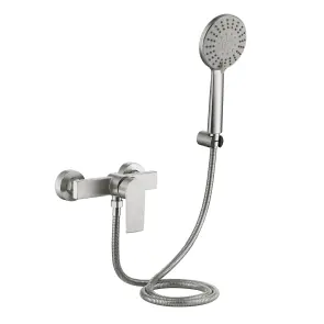 Смеситель для душа Lidz Nexus 010 (k35) LDNEX010NKS49188 Nickel №1