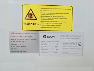Акумуляторна батарея Edon ED -110AH- 51.2V (5.623KWH) №6